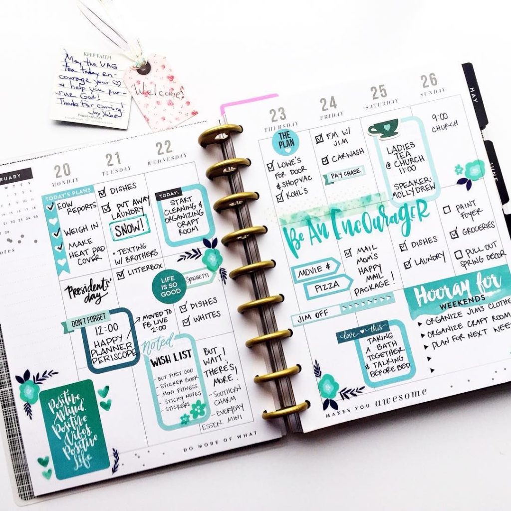 planner lindos que facilitam a organização