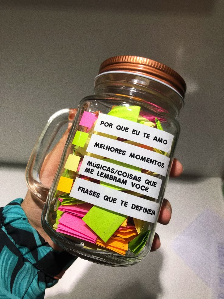 Pote do amor - presente de dia dos namorados criativo, barato e personalizado (DIY)
