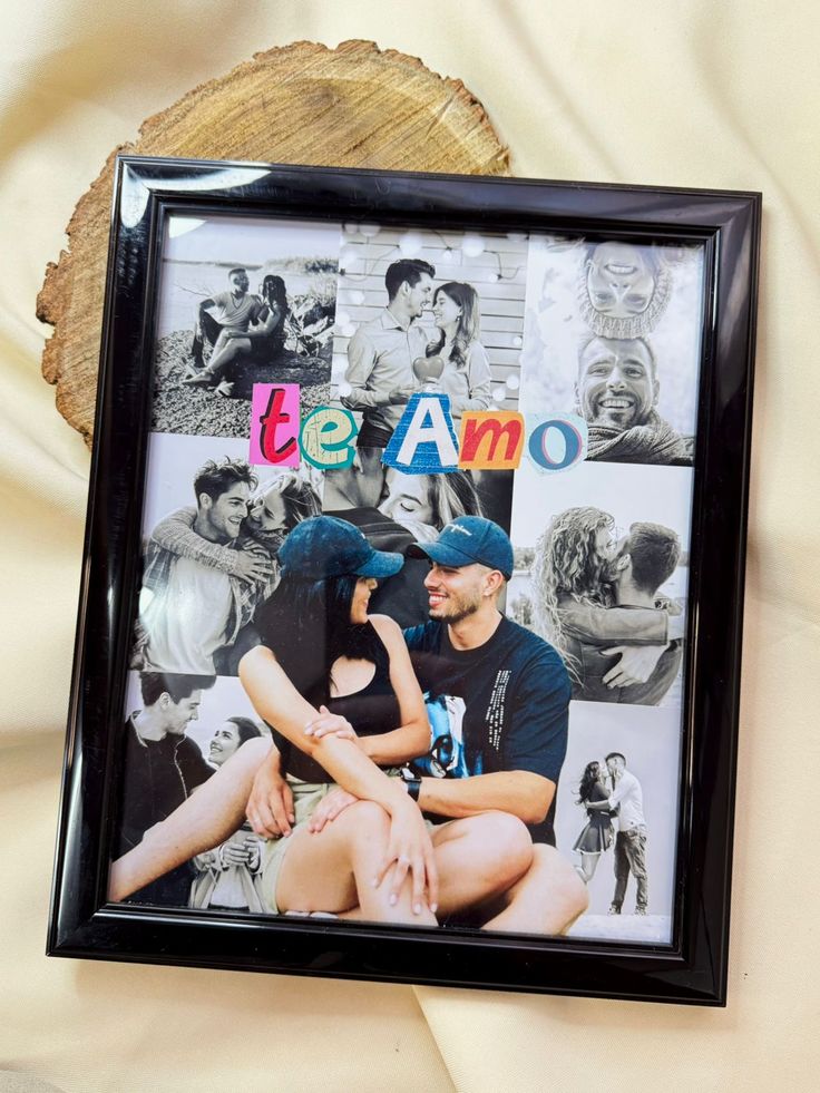 porta retrato do casal- ideia de presente para o dia dos namorados