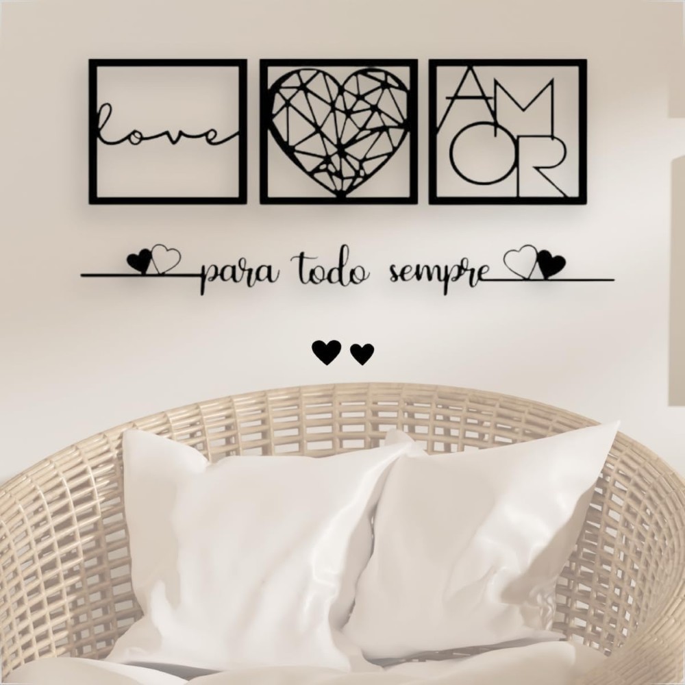 Quadros de amor barato e decorativo da Amazon